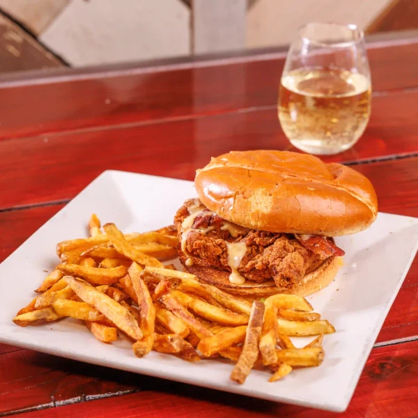 Freight Train Fried Chicken Sandwich